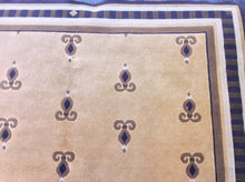 Load image into Gallery viewer, Contemporary 8 x 10 Gold Black Discount Rug #9776