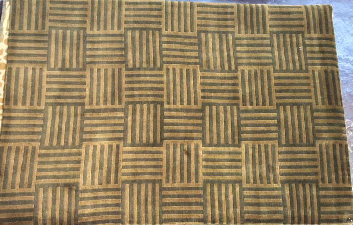 Contemporary 6 x 9 Green Rug #50669