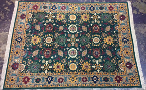 9x12 Green Traditional Rug #51040 – Classic Look | Roys Rugs