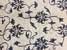 Load image into Gallery viewer, Contemporary 6 x 9 Black Green Discount Rug #50790