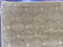 Load image into Gallery viewer, Contemporary 8 x 8 Gold Discount Rug #50800