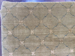 Contemporary 8 x 8 Gold Discount Rug #50800