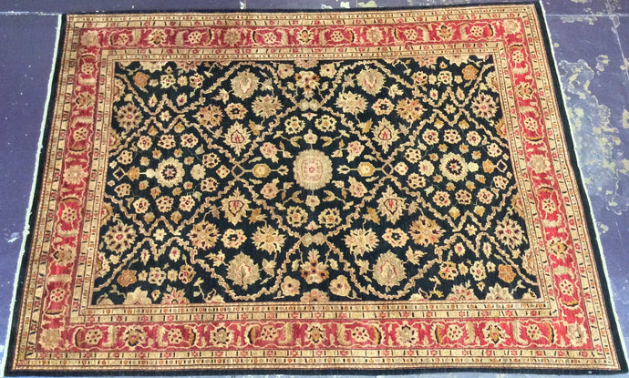 9x12 Black Red Traditional Rug #6362 – Bold Style | Roys Rugs