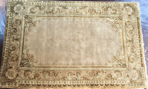 6x9 Gold Traditional Rug #50967 – Classic Elegance | Roys Rugs