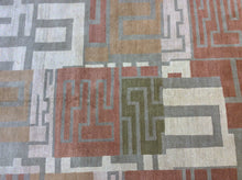 Load image into Gallery viewer, Contemporary 10 x 10 Multi-Color Rug #11594