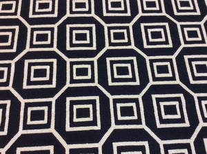 Contemporary 9 x 12 Black Discount Rug #70716