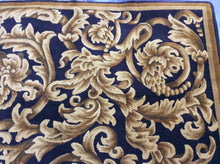 Load image into Gallery viewer, Contemporary 6 x 9 Purple Gold Discount Rug #50817