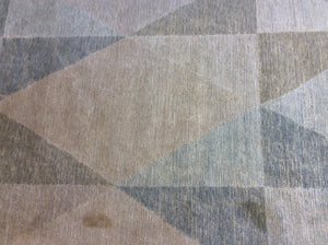 Contemporary 6 x 9 Red Gold Discount Rug #50818