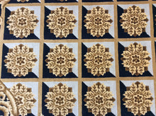 Load image into Gallery viewer, Contemporary 6 x 9 Black, Gold Rug #18689