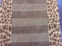 Load image into Gallery viewer, Contemporary 3 x 10 Brown Discount Rug #51196