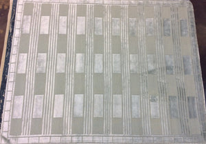 Contemporary 8 x 10 Silver Discount Rug #70988