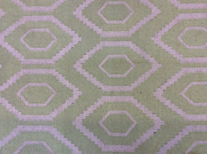 4x6 Green Kilim Rug #67666 – Handwoven in India | Roys Rugs