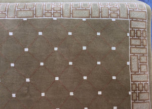 Contemporary 6 x 9 Green Discount Rug #51047