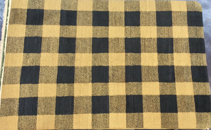 Contemporary 6 x 9 Multi-Color Discount Rug #50797