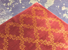 Load image into Gallery viewer, Contemporary 9 x 12 Red Discount Rug #53586