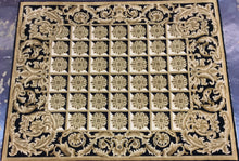 Load image into Gallery viewer, Contemporary 6 x 9 Black Discount Rug #50928